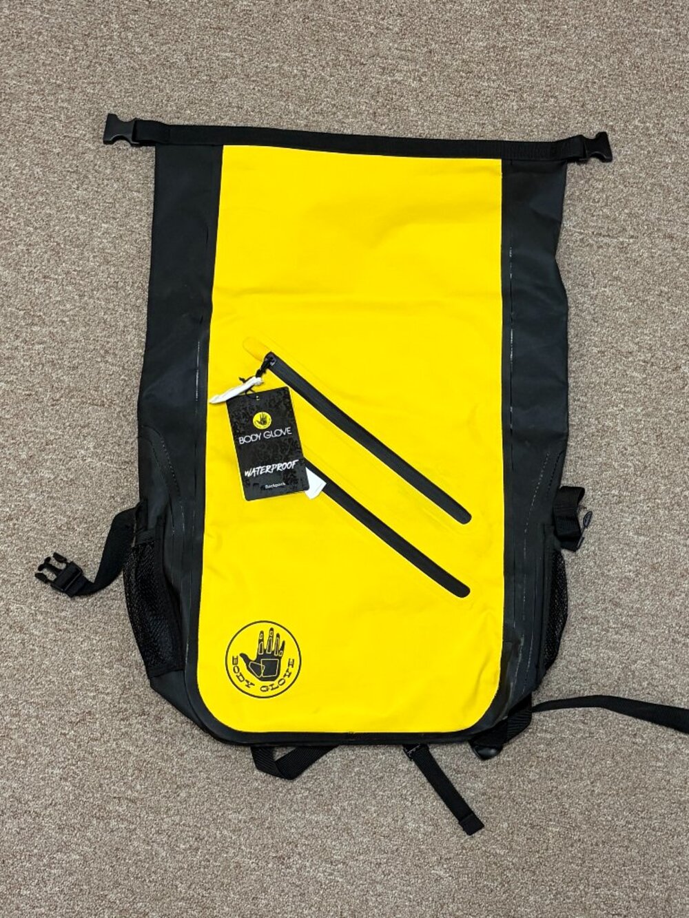 Body Glove Yellow Advenire 25L Roll-Top Backpack